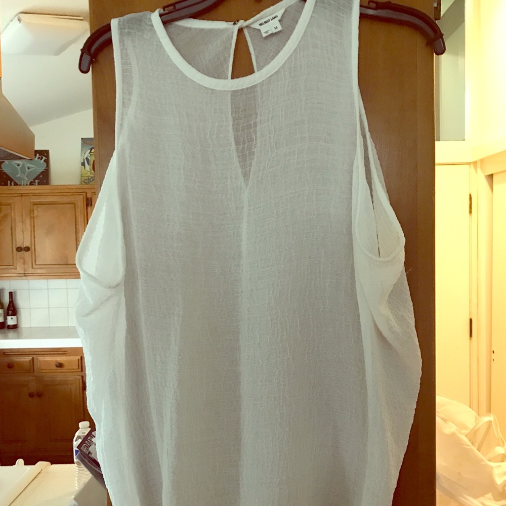 Helmut Lang Linen Tank